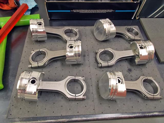 all 6 cylinder components ready